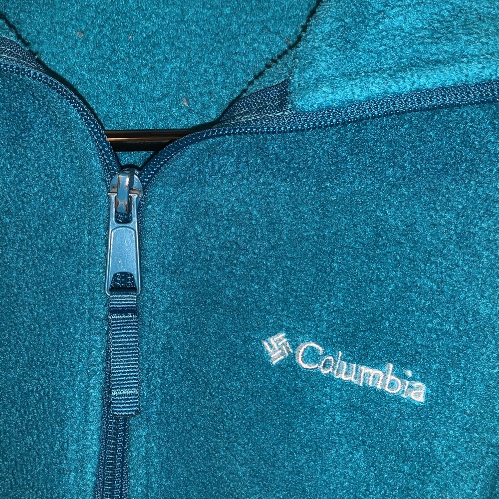 Columbia fleece zip up